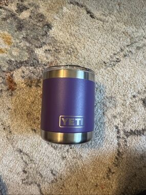 Yeti Purple Stainless Steel Insulated Tumbler with Lid